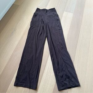 Align Straight Leg Pants Mocha Brown Size 4